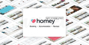 Homey v1.6.5 – Booking and Rentals WordPress Theme