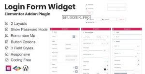 Login Form Widget Elementor Addon Plugin v1.0.2