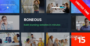Roneous v1.8.6 – Creative Multi-Purpose WordPress Theme