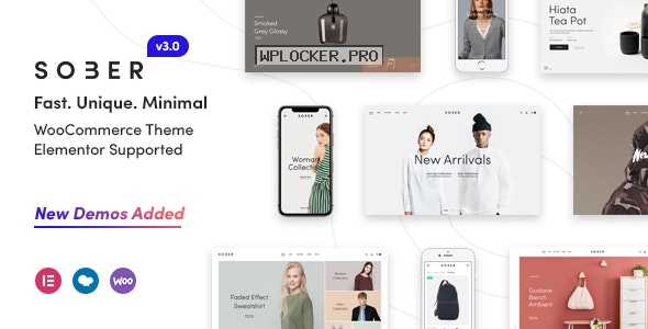 Sober v3.1.1 – WooCommerce WordPress Theme
