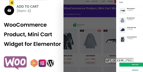 TFMiniCart & Product v1.0.0 – WooCommerce Product, Mini Cart Widget for Elementor