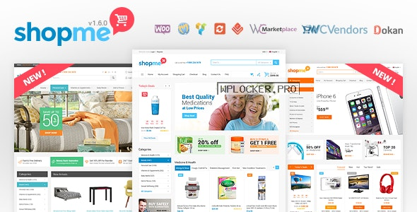 ShopMe v1.6.0 – Woocommerce WordPress Theme