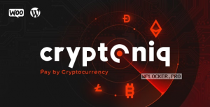 Cryptoniq v1.9.1 – Cryptocurrency Payment Plugin for WordPress nulled