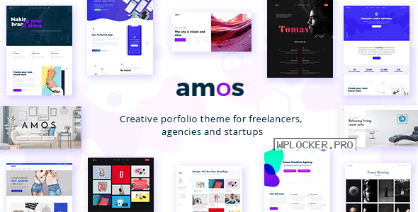 Amos v1.6.2 – Creative WordPress Theme for Agencies
