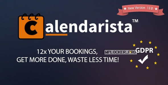 Calendarista Premium v13.8 – WP Appointment Booking Plugin and Schedule System