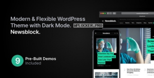 Newsblock v1.1.6 – News & Magazine WordPress Theme with Dark Mode