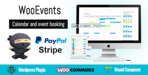 WooEvents v3.6.6 – Calendar and Event Booking