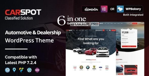 CarSpot v2.3.1 – Automotive Car Dealer WordPress Classified Theme