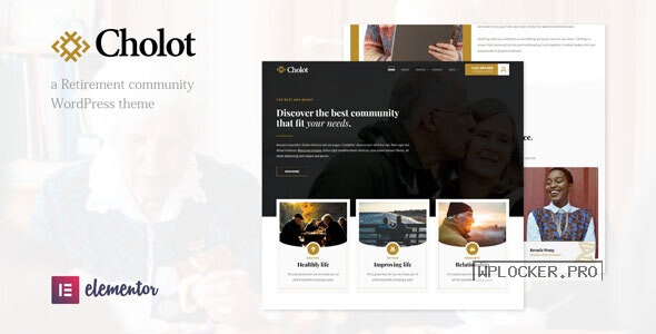 Cholot v1.1 – Retirement Community WordPress Theme