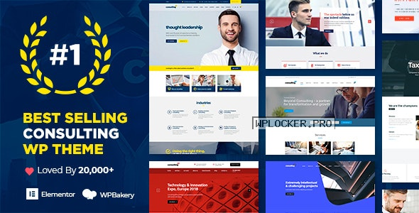 Consulting v6.1.4 – Business, Finance WordPress Theme