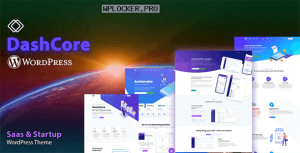 DashCore v1.0 – Startup & Software WordPress Theme