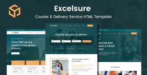 Excelsure v1.0 – Courier Delivery WordPress Theme