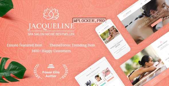 Jacqueline v1.6.5 – Spa & Massage Salon Beauty WordPress Theme