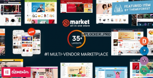 eMarket v4.8.0 – Multi Vendor MarketPlace WordPress Theme