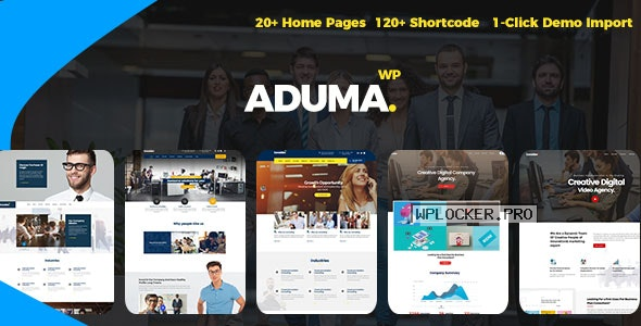 Aduma v1.3.2 – Consulting, Finance, Business WordPress Theme