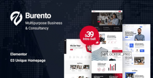 Burento v1.0 – Multipurpose Business WordPress Theme