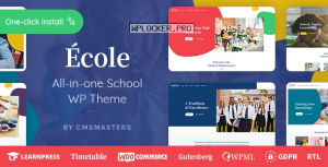 Ecole v1.0.3 – Education & School WordPress Theme