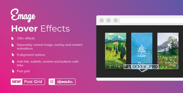 Emage v4.3.3 – Image Hover Effects for Elementor