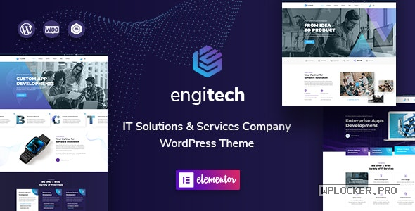 Engitech v1.3.1 – IT Solutions & Services WordPress Theme