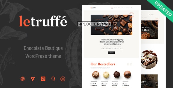 Le Truffe v1.1.1 – Chocolate Sweets & Candy Store WordPress Theme