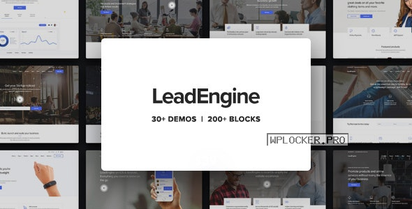 LeadEngine v3.0 – Multi-Purpose Theme with Page Builder