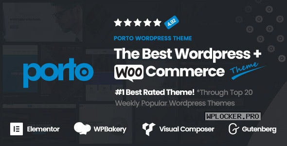 Porto v6.1.3 – Responsive eCommerce WordPress Theme NULLED