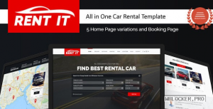Rentit v1.8.5 – Car / Bike / Vehicle Rental WordPress Theme