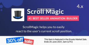 Scroll Magic v4.2.4 – Scrolling Animation Builder Plugin