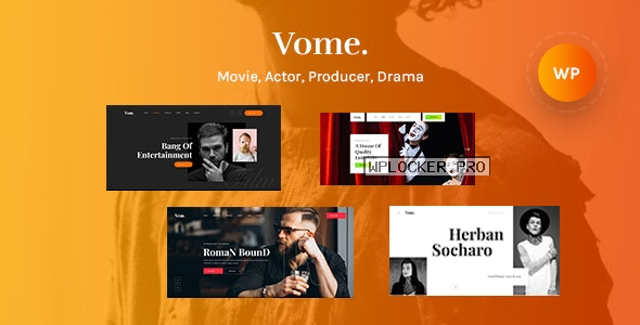 Vome v1.0.6 – Multipurpose Film Studio Movie Production WordPress Theme