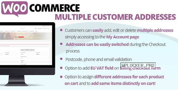 WooCommerce Multiple Customer Addresses v18.8