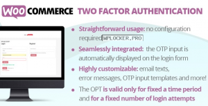 WooCommerce Two Factor Authentication v1.3