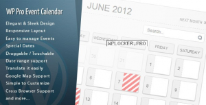WordPress Pro Event Calendar v3.2.7