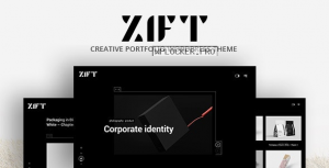 Zift v1.0.0 – Creative WordPress Portfolio