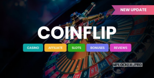Coinflip v1.9 – Casino Affiliate & Gambling WordPress Theme