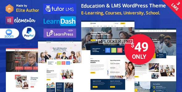 Edubin v8.10.8 – Education LMS WordPress Theme