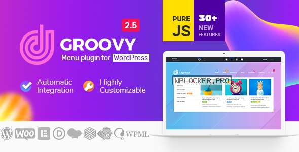 Groovy Menu v2.5.3 – WordPress Mega Menu Plugin nulled