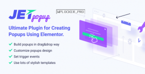 JetPopup v1.6.3 – Popup Addon for Elementor