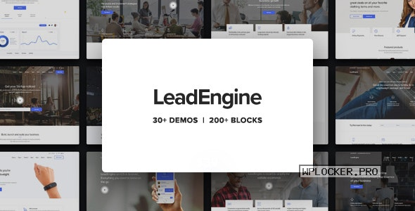 LeadEngine v3.1 – Multi-Purpose Theme with Page Builder