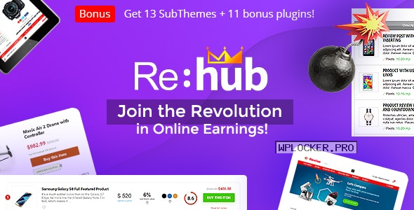 REHub v16.6.1 – Price Comparison, Business Community NULLED