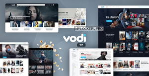 Vodi v1.2.7 – Video WordPress Theme for Movies & TV Shows