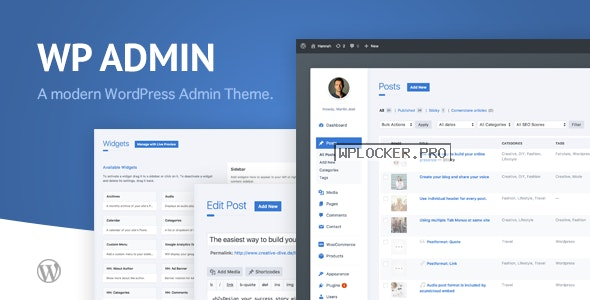 wphave Admin v2.5 – A clean and modern WordPress Admin Theme