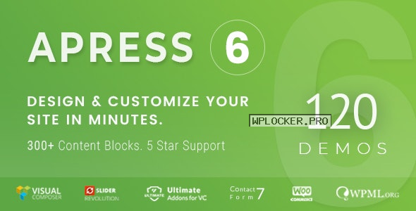 Apress v6.0.0 – Responsive Multi-Purpose Theme