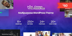 Crown v1.0.4 – Multi Purpose WordPress Theme