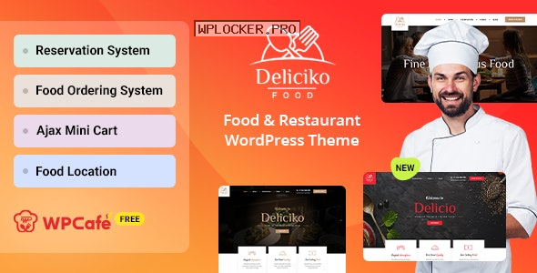 Deliciko v2.0.1 – Restaurant WordPress Theme