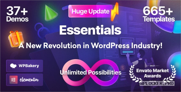 Essentials v2.0.6 – Multipurpose WordPress Theme