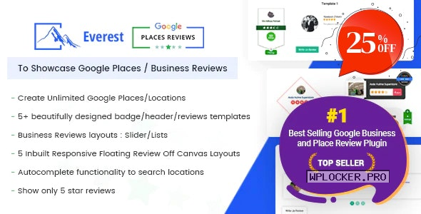 Everest Google Places Reviews v2.1.1