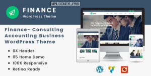 Finance v1.4.0 – Consulting, Accounting WordPress Theme