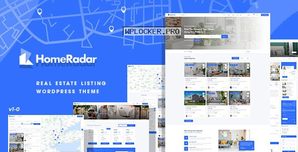 HomeRadar v1.0.4 – Real Estate WordPress Theme