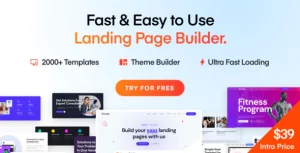 Landio v1.1.0 – Multi-Purpose Landing Page WordPress Theme