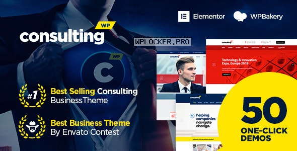 Consulting v6.2.0 – Business, Finance WordPress Theme nulled